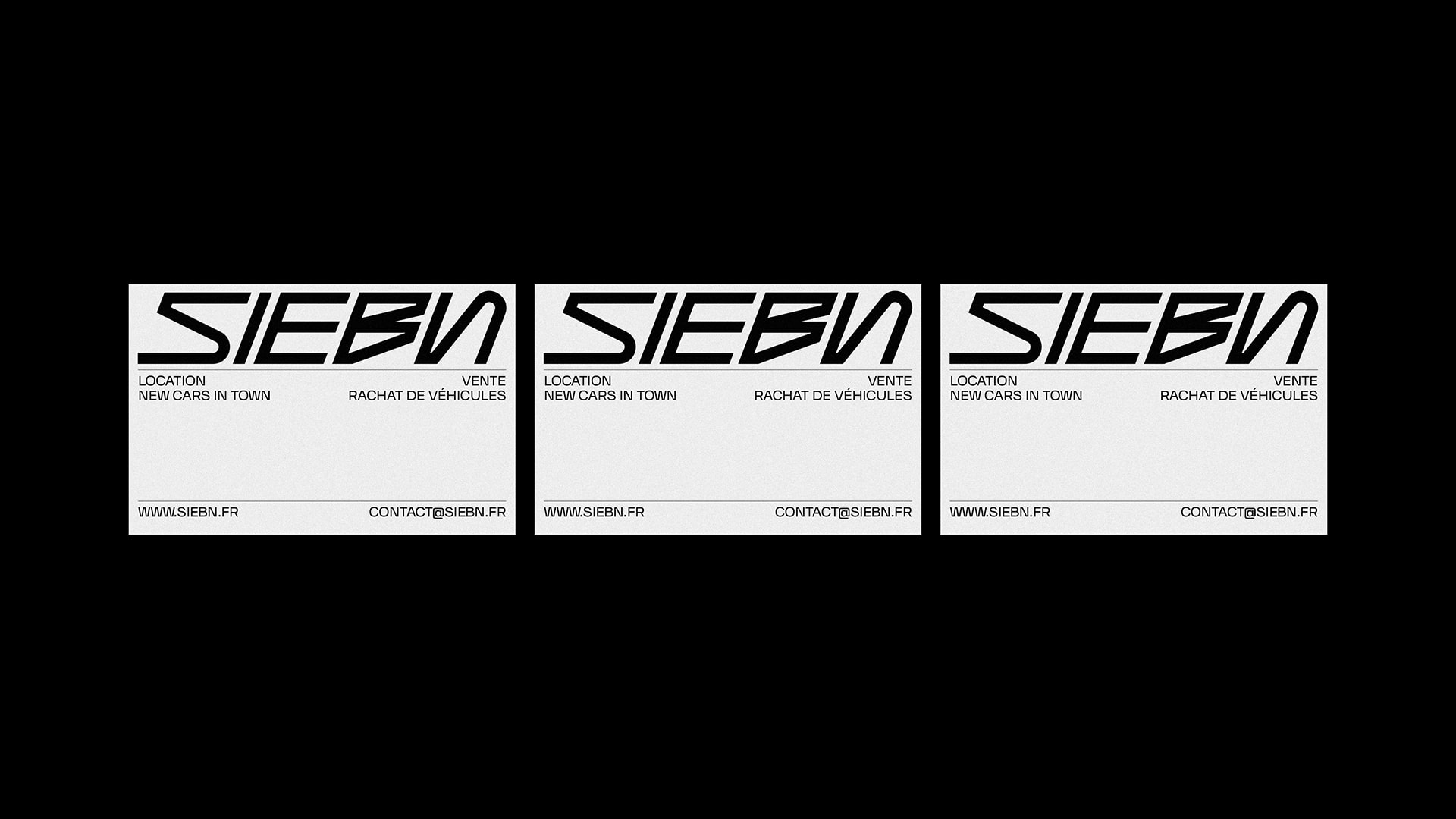 SIEBN X BUREAU BAMBINO - Identité Visuelle, Branding, Logotype, Motion, Charte Graphique